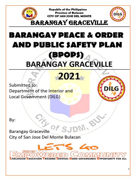 bpops plan resolution|Pampanga Barangays Strengthened on Peace and Order Planning.